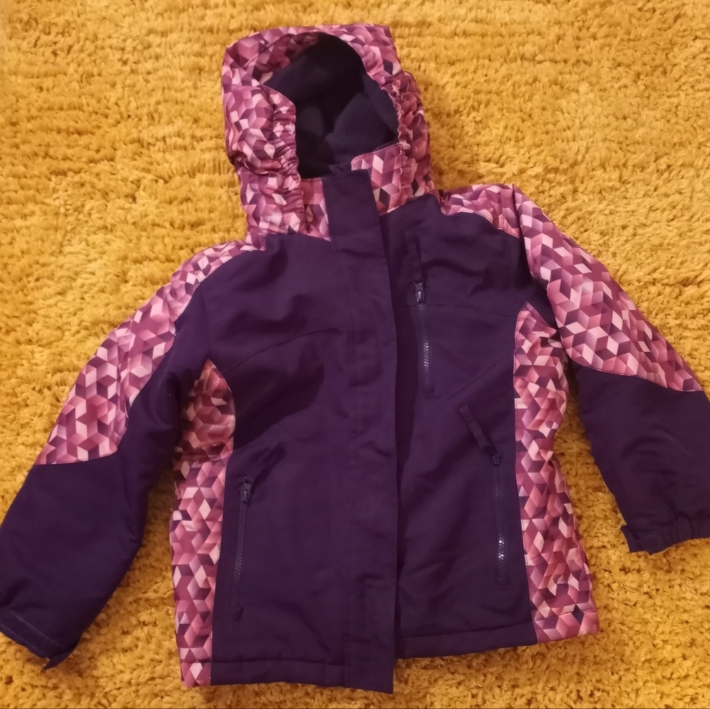 SEARS Roebuck & Co PUFFER Jacket Girls size Small (7-8)